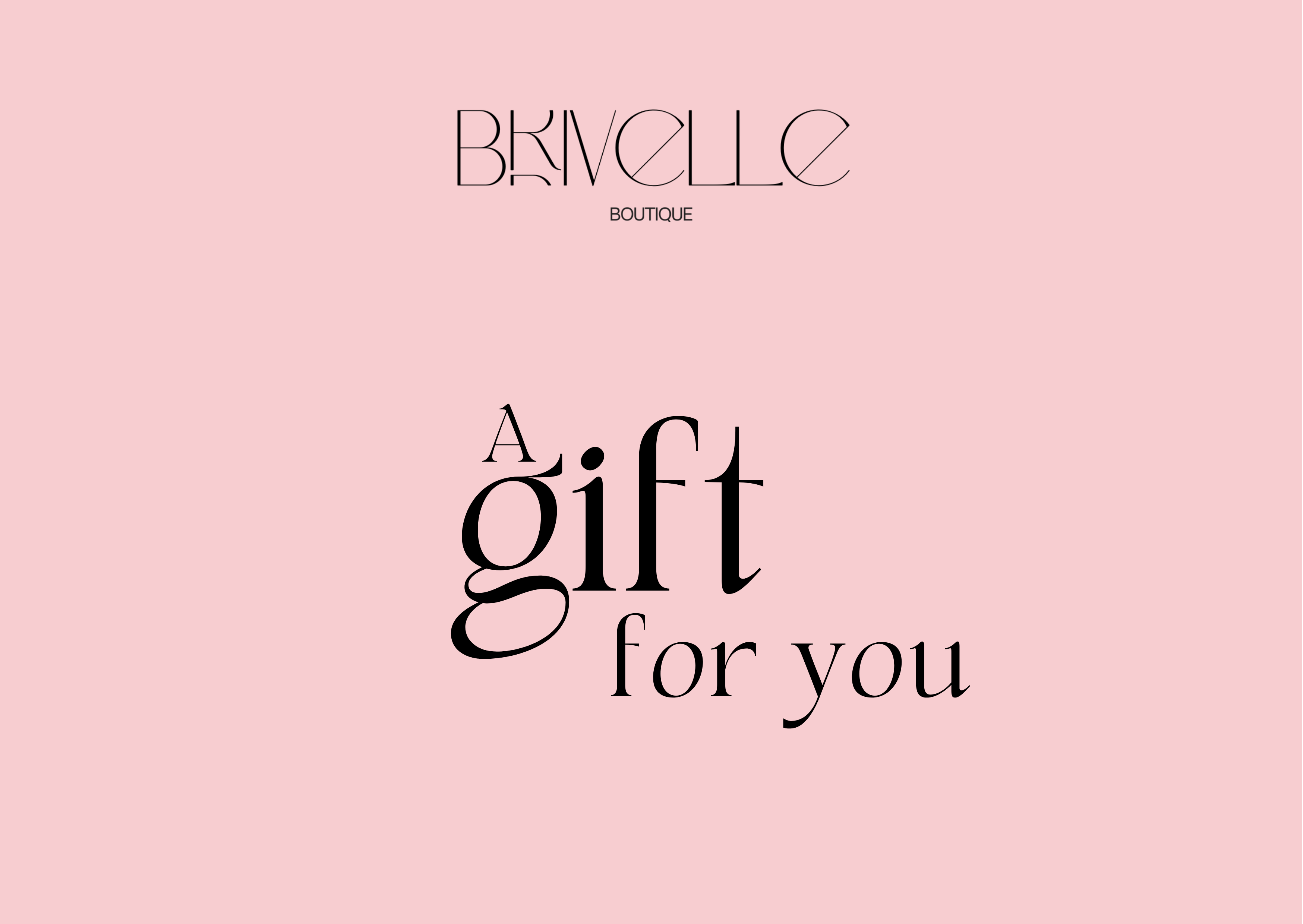 Brivelle Boutique gift card