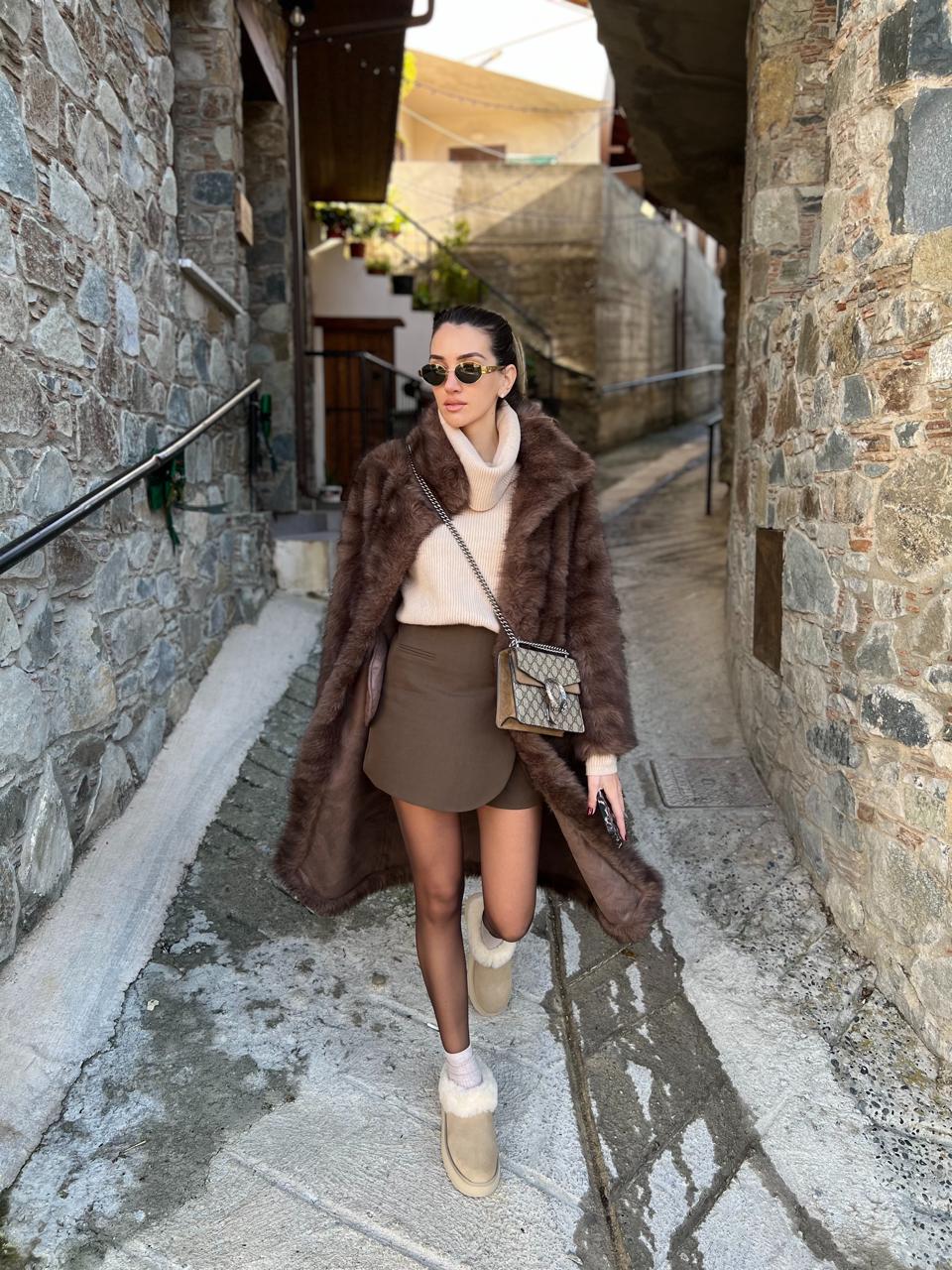 Selina Long Faux Fur