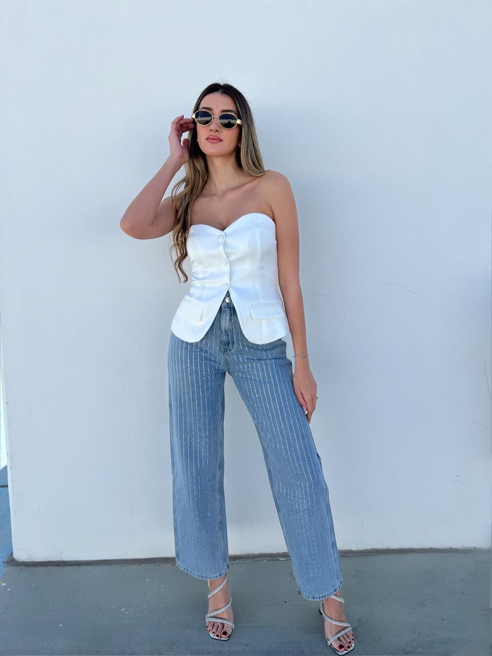 Luna White Top