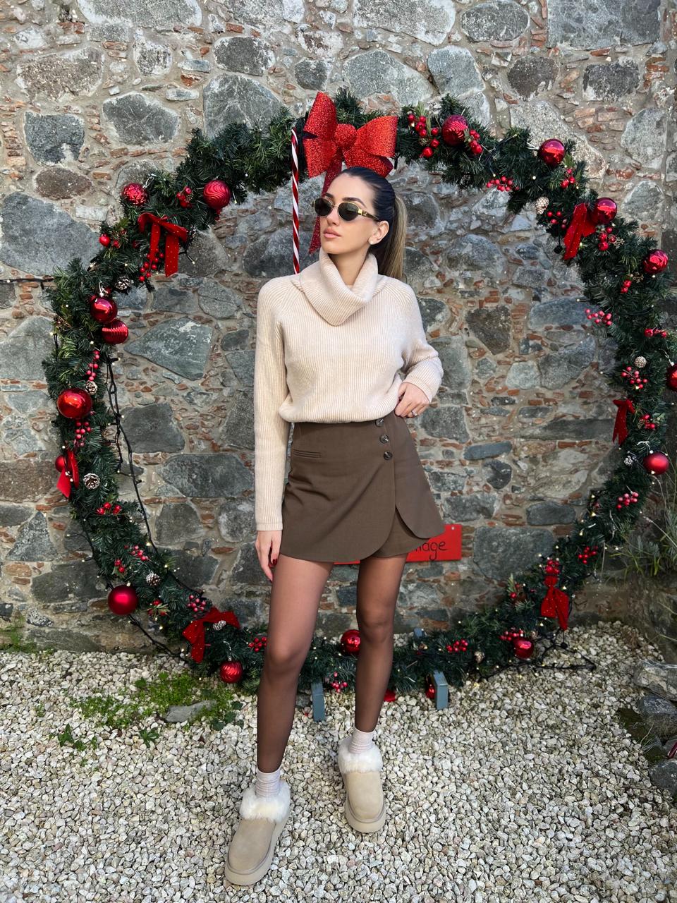 Soft turtleneck sweater