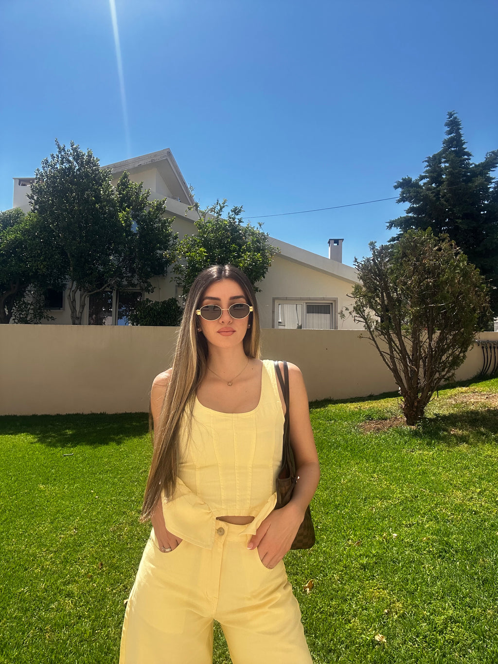 Butter Yellow Matching Co-Ord Set