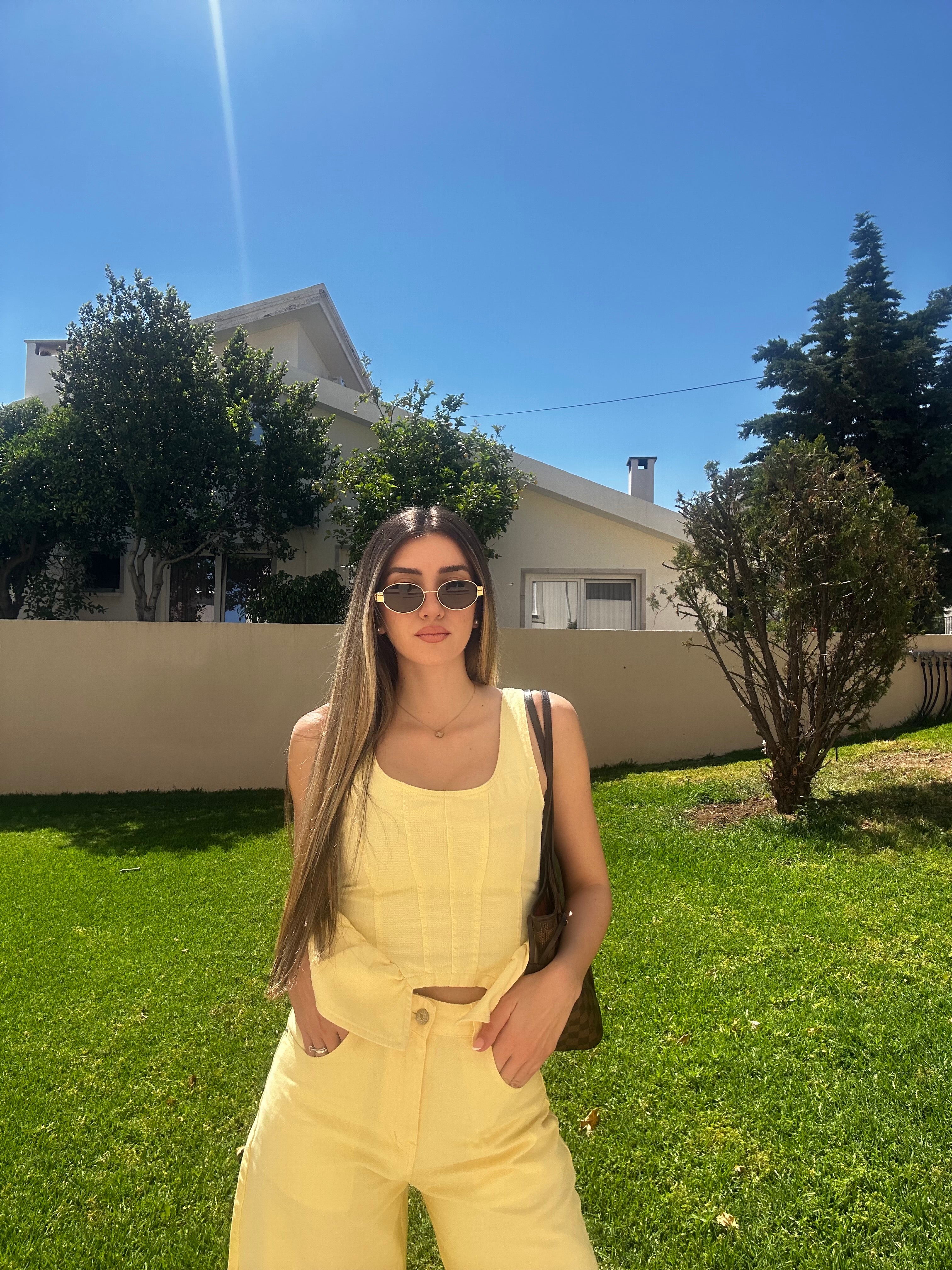 Butter Yellow Matching Co-Ord Set