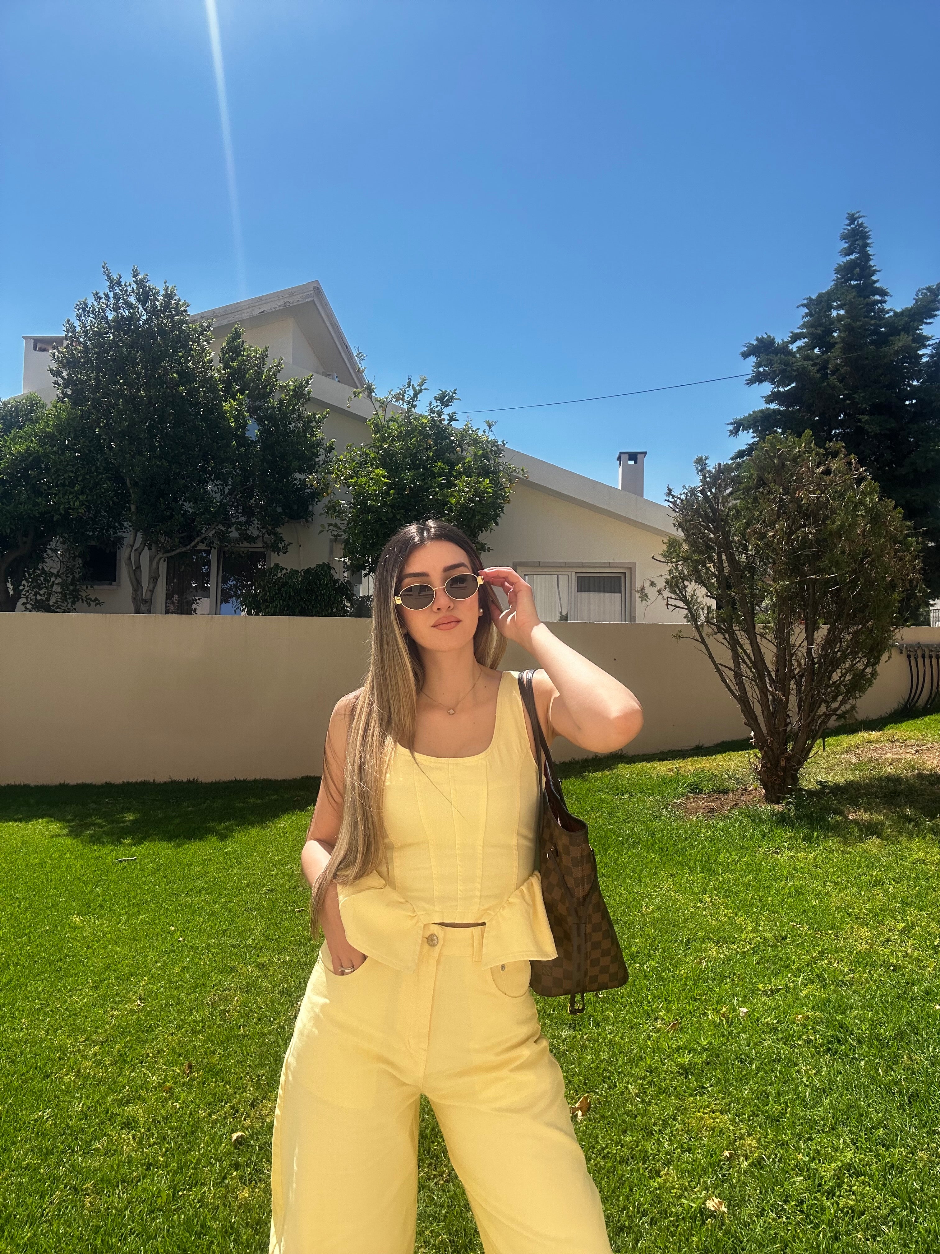 Butter Yellow Matching Co-Ord Set