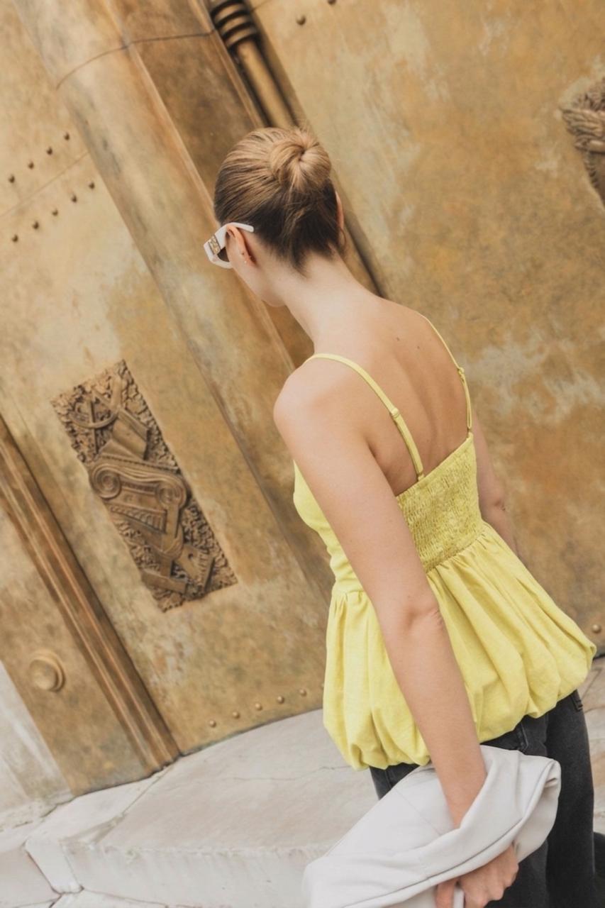 Nerida Yellow Top