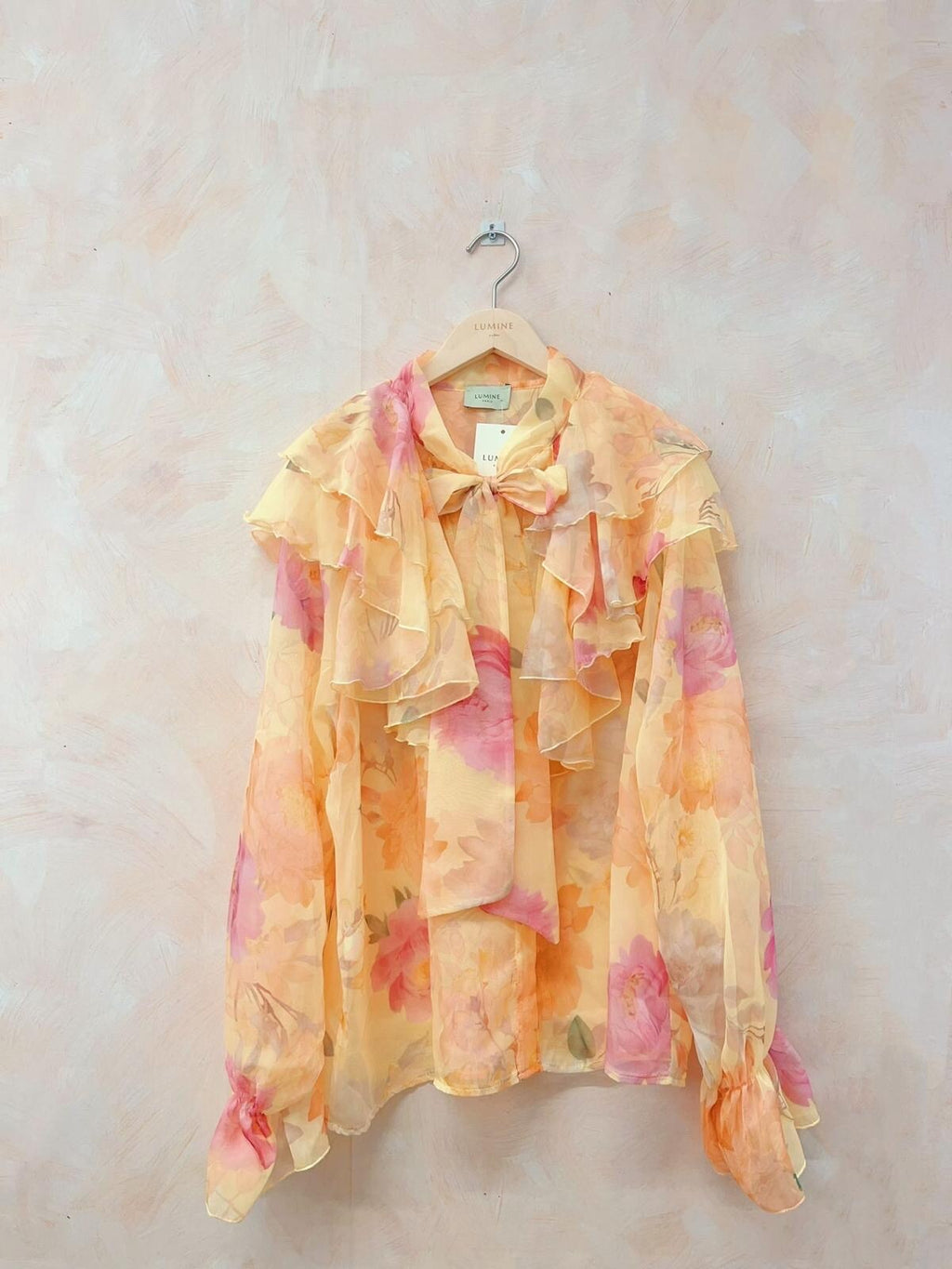 Sunshine Ruffle Chiffon Blouse