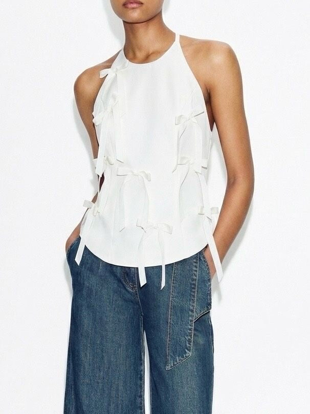 Athena White Top