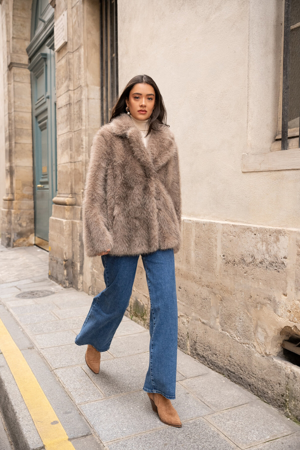 Serena Faux Fur Jacket